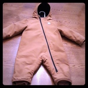 Carhartt 12th month old snow suit